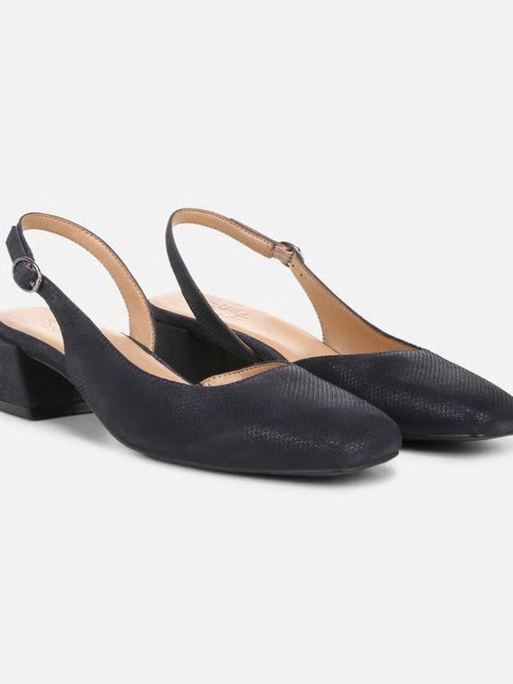 Naturalizer Jayla Slingback Pump, Navy NIB